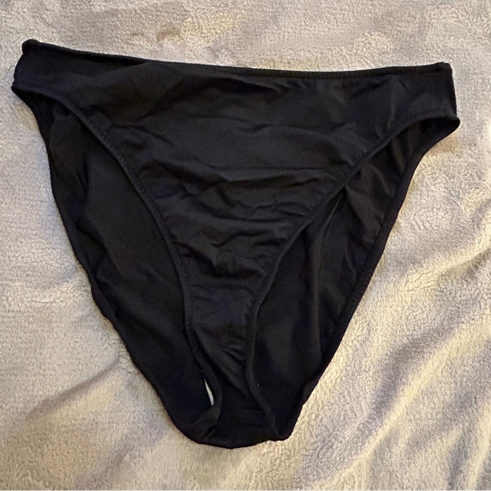 Venus black bikini bottoms Size 14